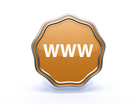 www star icon on white background