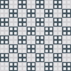 Seamless cube square industrial vector background