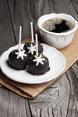 Christmas cake pops
