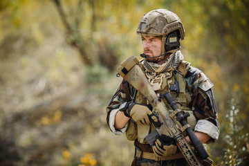 Fototapeta premium sniper hunter