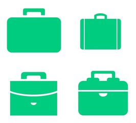 Valise en 4 icônes