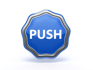 push star icon on white background