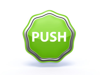 push star icon on white background