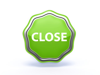 close star icon on white background