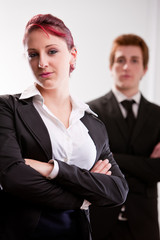 business women do the hard work