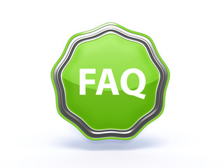 faq star icon on white background