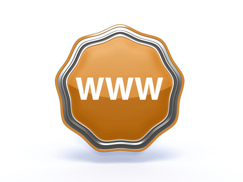 www star icon on white background