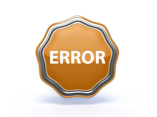 error star icon on white background