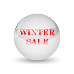 Winter sale icon