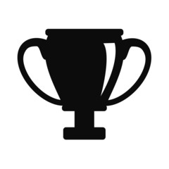 Vector Champions Cup Black Icon