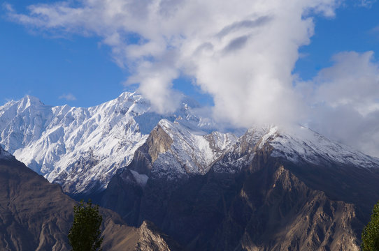 High mountain at Hunza Valley , Northern Pakistan