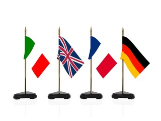 Europe country flags