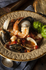 Homemade Italian Seafood Cioppino