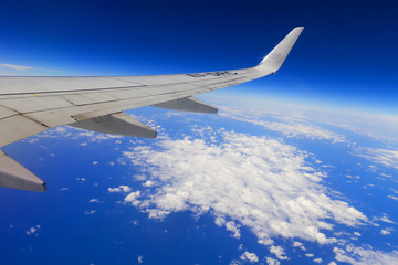 Obraz premium Aerilal view of the Caribbean sea.