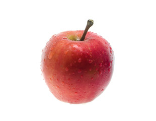 Red ripe apple