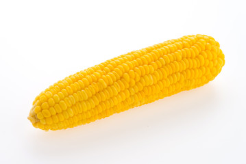 Corn isolated on white background