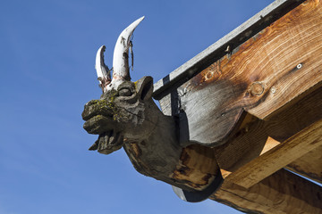 Almhüttendetail