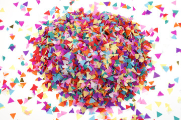Colorful confetti