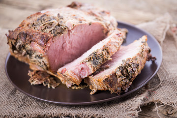 Roasted meat