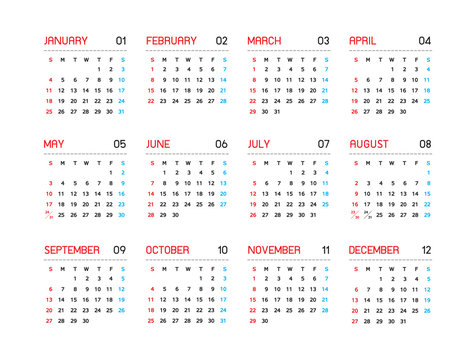 calendar 2015 template