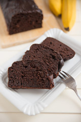 Schokoladen Bananenbrot