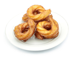 Turkish doughnut or traditional ring sweet.