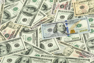 Banknotes reserve Bank of USA