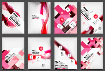 Set of Flyer Templates, Business Web Layouts