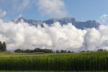 Wolken im Hochgebirge - Tirol
