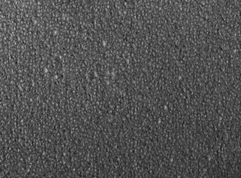 Polystyrene closeup