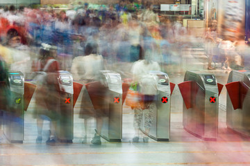 Chinese crowd