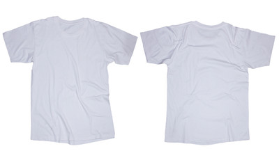 White T-Shirt Template