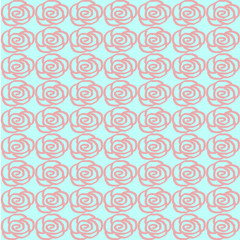 Seamless  Rose Pattern