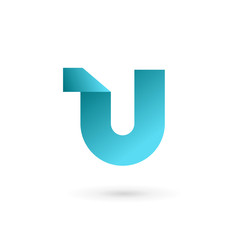 Letter U logo icon design template elements © arbuzu