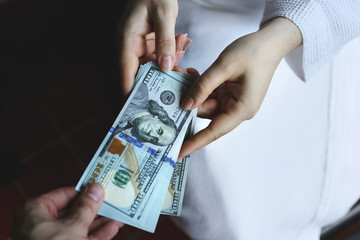 arms transfer money