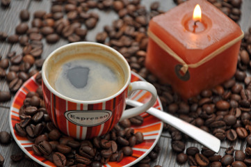 Espresso mit Tasse