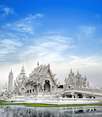 Chiang Rai Thailand, Wat Rong Khun white temple - 73205828