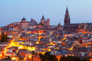 Fototapeta na wymiar View of old Toledo
