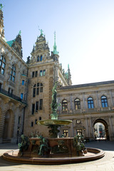 Fototapeta premium Hamburger Rathaus