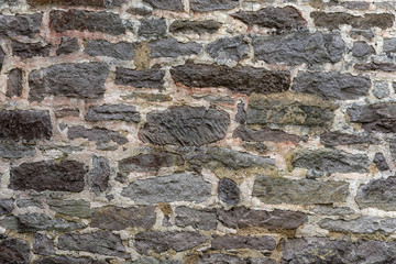 Two Hundred Year Old Stone Wall Horizontal