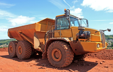 Fototapeta premium Dump Truck