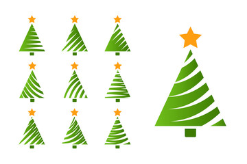 Christmas tree simple set