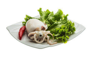 Boiled cuttlefish