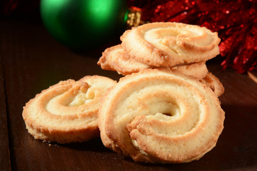 Christmas butter cookies