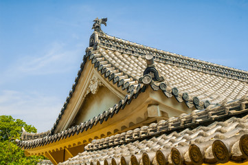 Roof of Himeji castle - 73213406