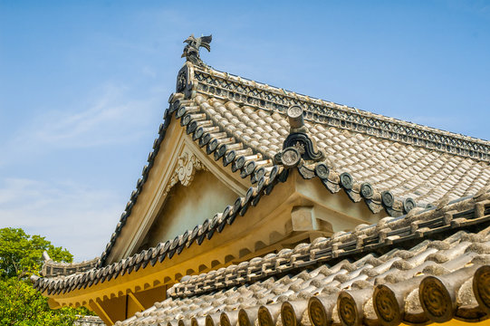 Roof of Himeji castle
