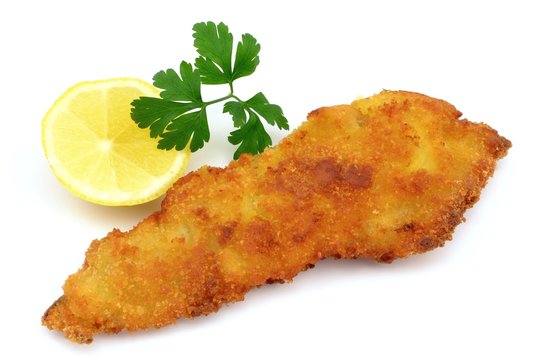 fried fillet of pollock
