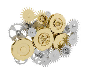 Gears with pinions