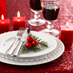 Weihnachtstafel