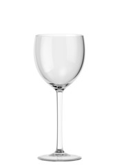 empty wine glass